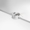 Spot rond plat encastrable IP20 – pour LED GU11 – CRUSH rond – Blanc