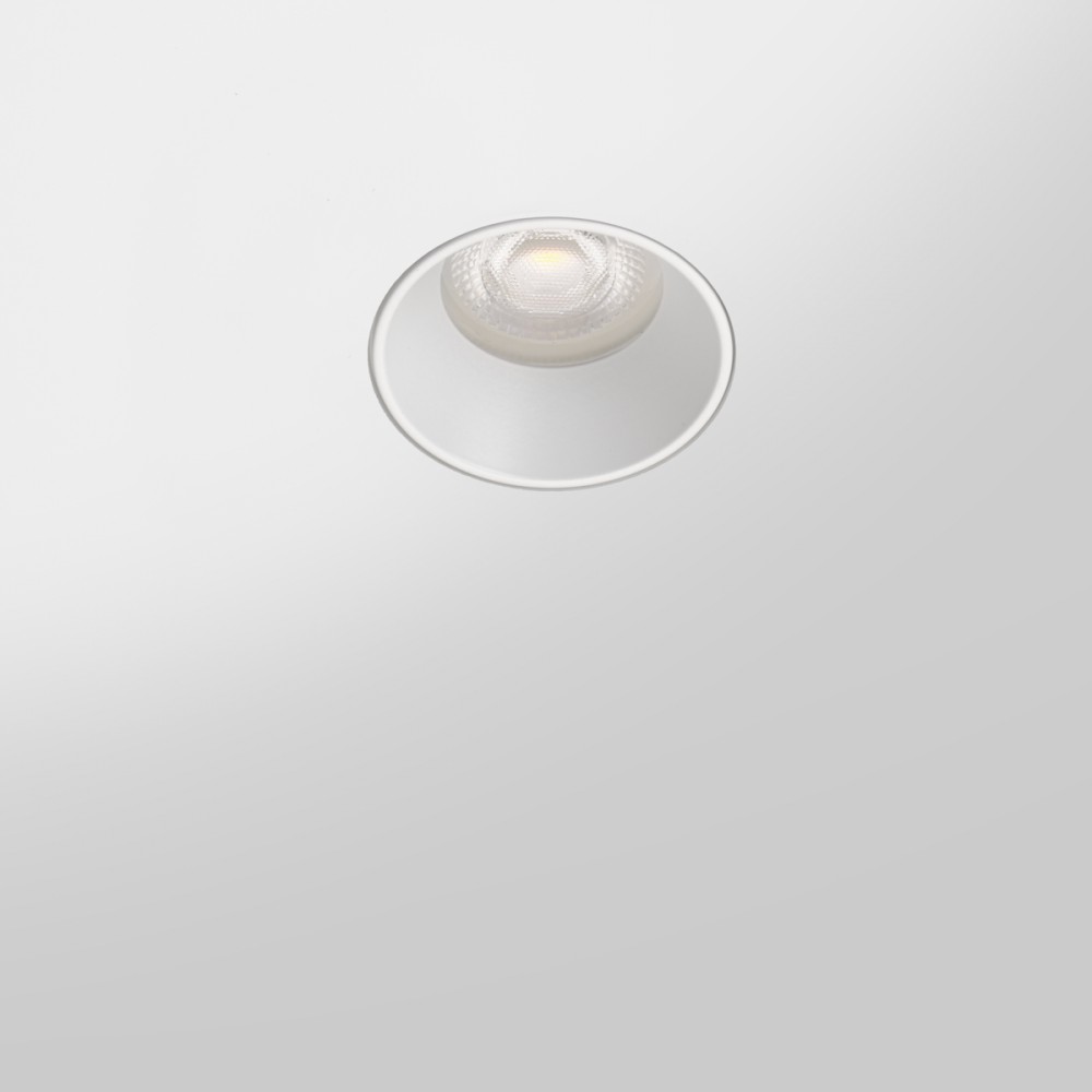 Spot rond à platrer IP20 – pour LED GU11 – Buter rond – Blanc