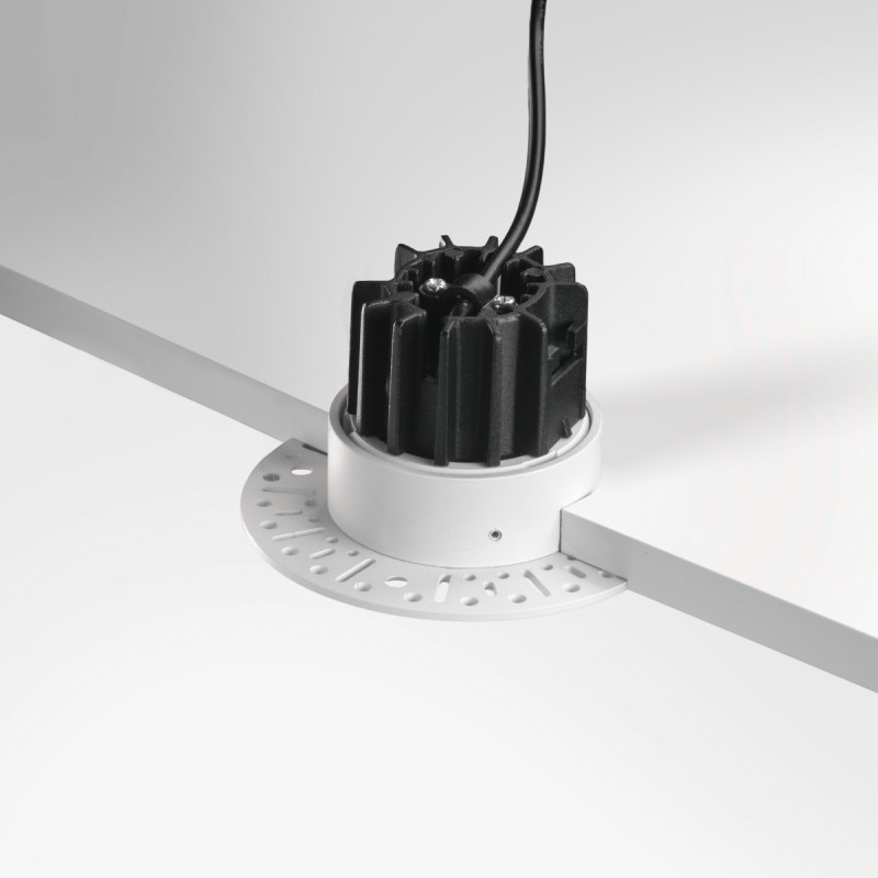 Spot LED encastrable à enduire - 8W - Blanc - SLOPE
