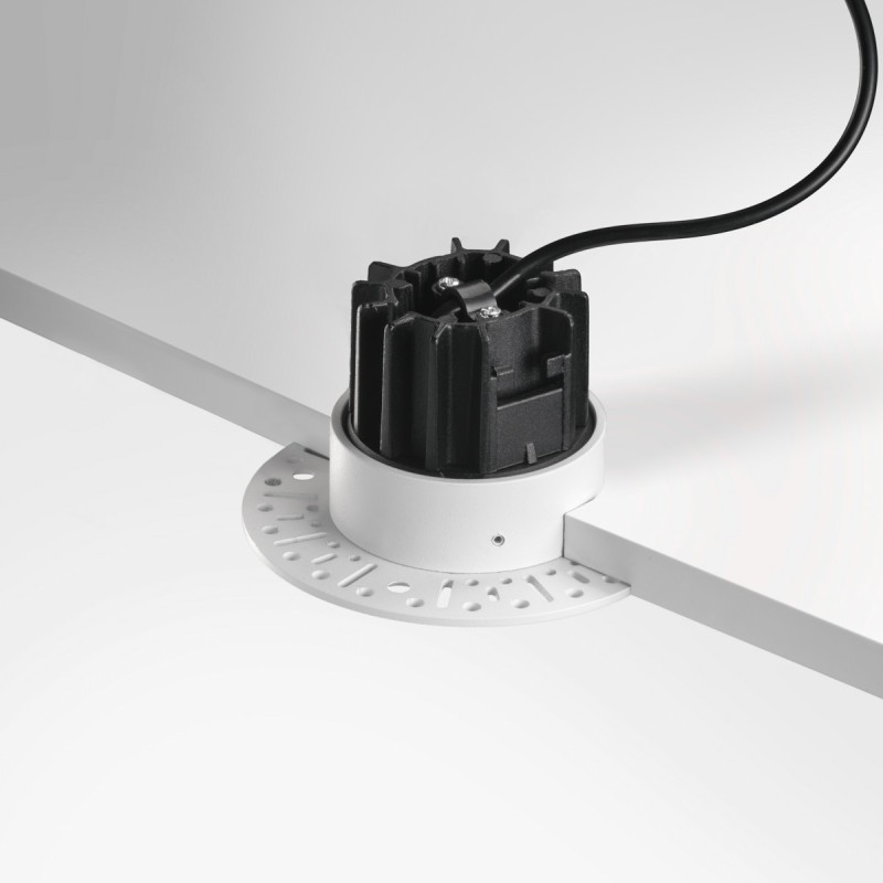 Spot LED encastrable à enduire - 8W - Noir - SLOPE