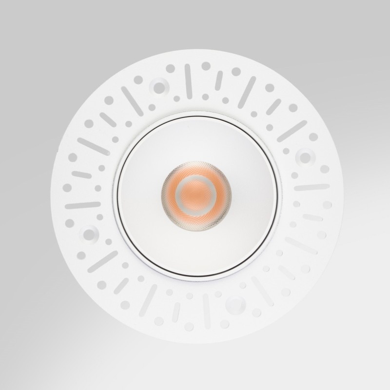 Spot LED encastrable à enduire - 12W - Blanc - SLOPE