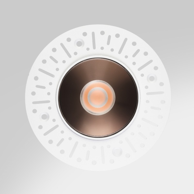 Spot LED encastrable à enduire - 12W - Bronze - SLOPE