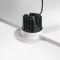 Spot LED encastrable à enduire - 12W - Noir - SLOPE