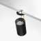 Spot LED en applique noir BAREL 12W