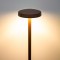 Borne led fine de jardin 100 cm - 1m - 360° - Chocolat cuivre