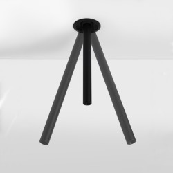 Spot LED encastrable orientable - 30 cm - 3W - Noir - PROBE