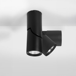Applique LED orientable 90° - 10W - Noir sablé - WATCH