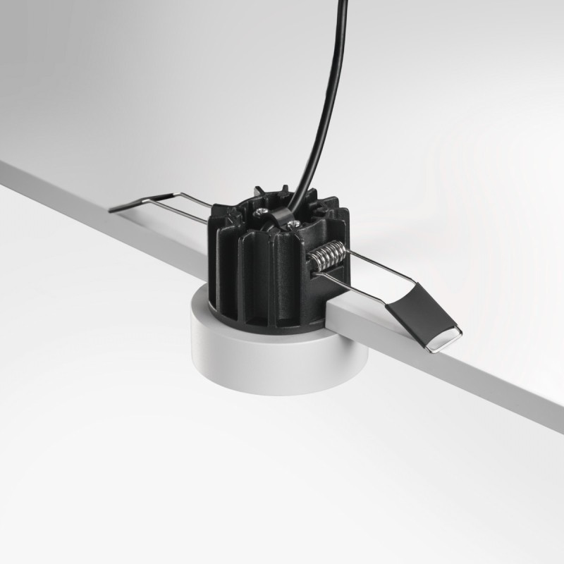 Spot LED semi encastré - 7W - Blanc - CURBE