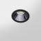Spot LED encastré rond noir 7W, couleurs au choix - Miror