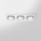 RV - Spot LED encastré carré noir 21W, couleurs au choix - Miror