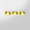 RV - Spot LED encastré carré noir 21W, couleurs au choix - Miror