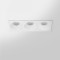 RV - Spot LED encastré carré noir 21W, couleurs au choix - Miror