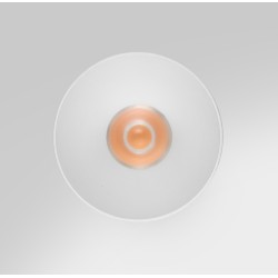 Spot LED semi encastré - 7W - Blanc - CURBE