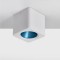 RV - Spot LED encastré carré noir 10W, couleurs au choix - Miror