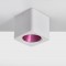 RV - Spot LED encastré carré noir 10W, couleurs au choix - Miror