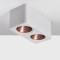 Applique double LED blanche 24W – 45°- couleurs au choix - SHINE