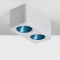 Applique double LED blanche 24W – 45°- couleurs au choix - SHINE