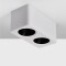 Applique double LED blanche 24W – 45°- couleurs au choix - SHINE
