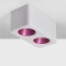Applique double LED blanche 24W – 45°- couleurs au choix - SHINE