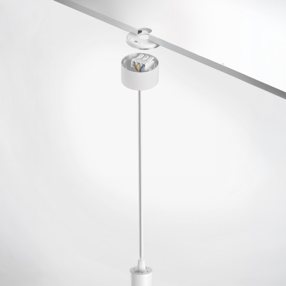 Luminaire suspendu IP20 pour LED GU11 – COMIK - Blanc sablé