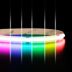 Ruban LED COB RGB - 14W/m - IP20 - 768 LED/m - 5m - 24V