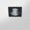 Spot LED encastré carré noir 7W, couleurs au choix - Miror