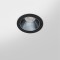 Spot LED encastré rond noir 7W, couleurs au choix - Miror