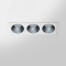 RV - Spot LED encastré carré noir 21W, couleurs au choix - Miror