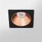 RV - Spot LED encastré carré noir 10W, couleurs au choix - Miror