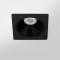 RV - Spot LED encastré carré noir 10W, couleurs au choix - Miror