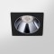 RV - Spot LED encastré carré noir 10W, couleurs au choix - Miror