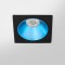 RV - Spot LED encastré carré noir 10W, couleurs au choix - Miror