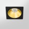 RV - Spot LED encastré carré noir 10W, couleurs au choix - Miror