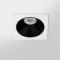 Spot LED encastré carré blanc 10W, couleurs au choix - Miror