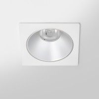 Spot LED encastré carré blanc 10W, couleurs au choix - Miror