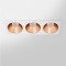 RV - Spot LED encastré triple carré blanc 30W, couleurs au choix - Miror
