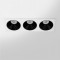 RV - Spot LED encastré triple carré blanc 30W, couleurs au choix - Miror
