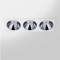 RV - Spot LED encastré triple carré blanc 30W, couleurs au choix - Miror