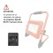 Adaptateur Bosch pour projecteur de chantier LED sur batterie BLITE