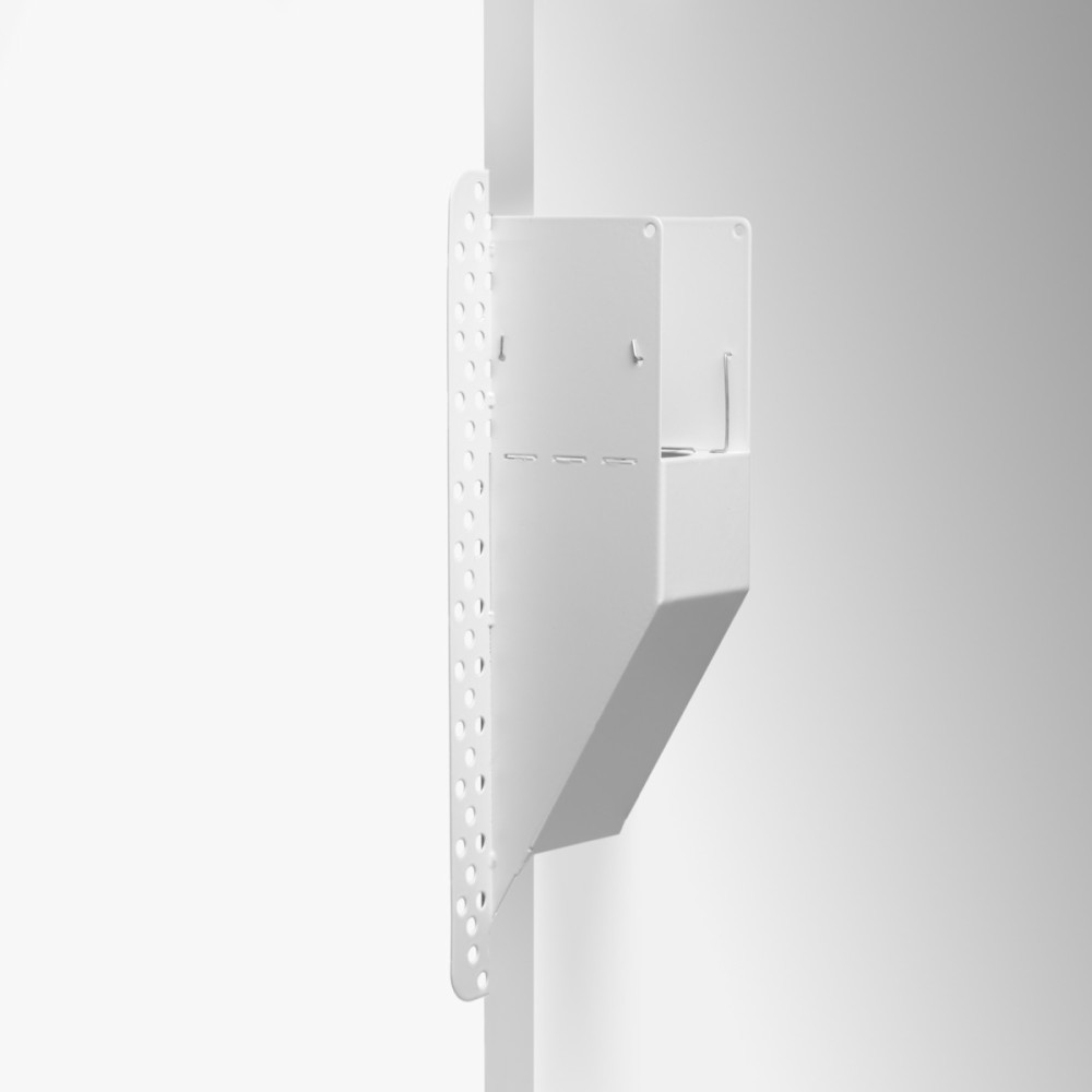Spot LED encastré mural à plâtrer IP20 pour LED GU11 – TRUNK - Blanc
