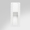 Spot LED encastré mural à plâtrer IP20 pour LED GU11 – TRUNK - Blanc
