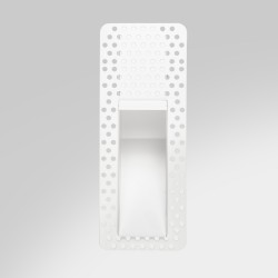 Spot encastrable mural à plâtrer IP20 pour LED GU11 – TRUNK - Blanc