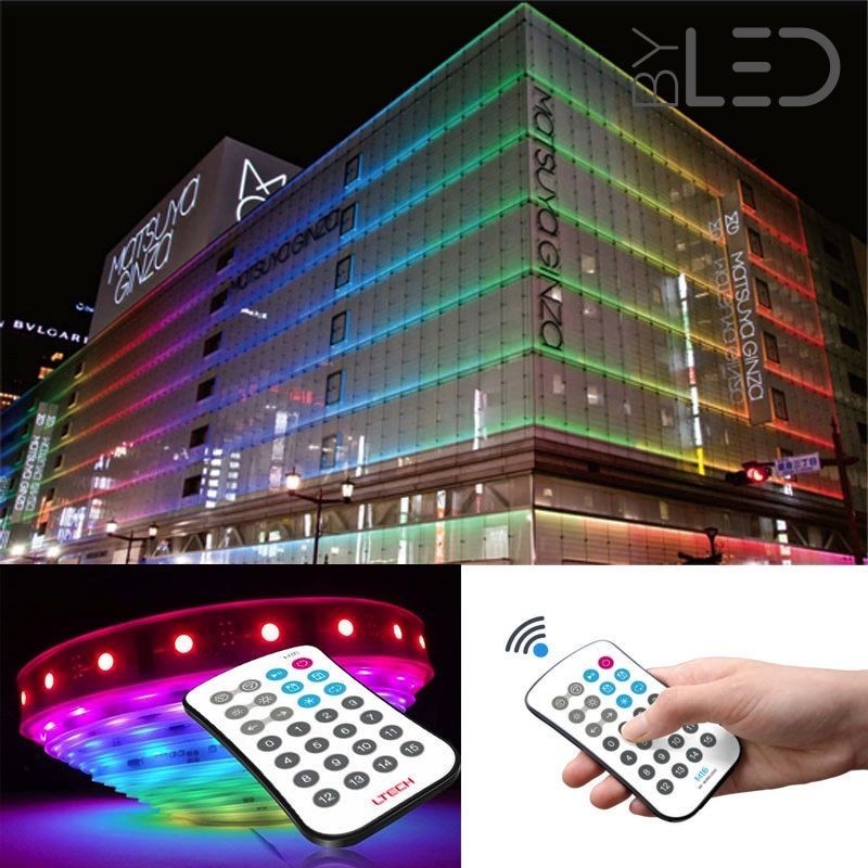 Kit mini télécommande radio pour ruban LED RGB Digital