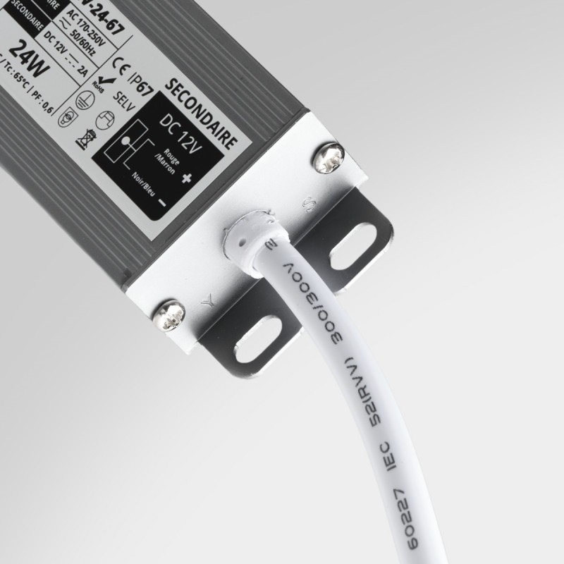 Alimentation 12V compacte - de 24 W à 400 W - IP67