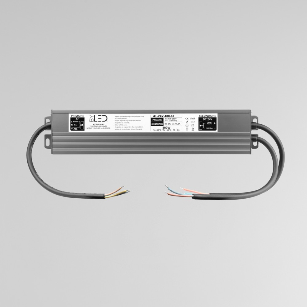Alimentation 24V - de 24 à 400W - IP67