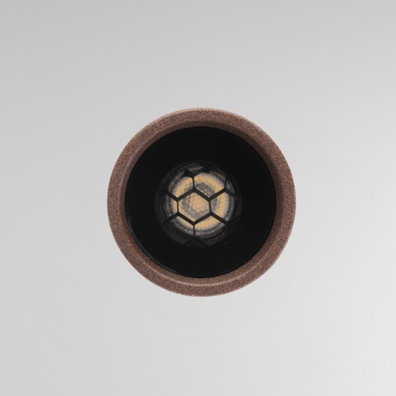 Mini spot de jardin 2W - Corten - Blanc chaud - Picco - 24V