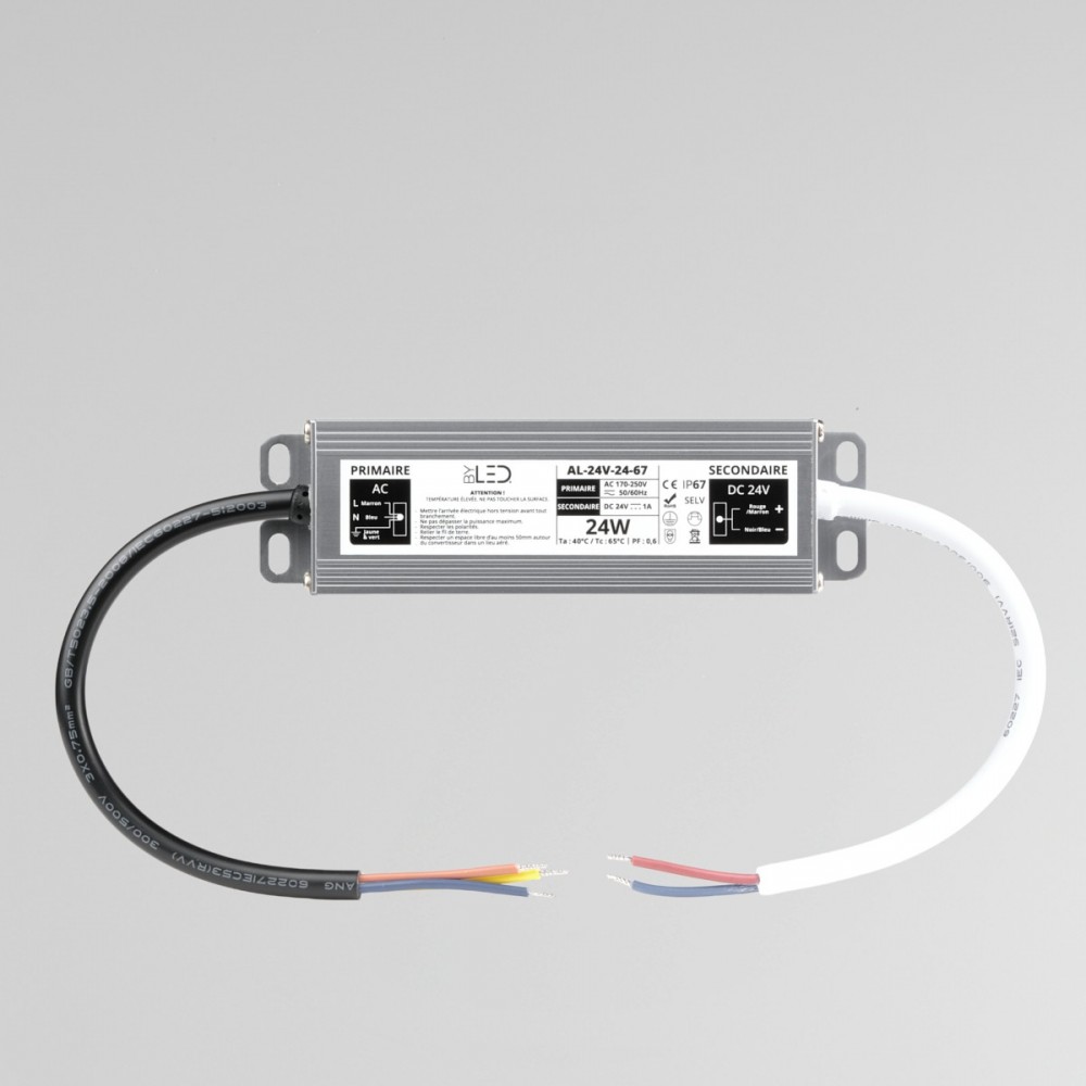 Alimentation 24V - de 24 à 400W - IP67