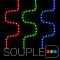 Ruban LED articulé Zig-Zag - 9.6W/m - IP20 - RGB - 48 LED/m - 5050 - 5m - 24V