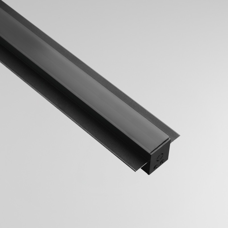 Rail magnétique encastré - Profond - Noir - MAGNETIC 26