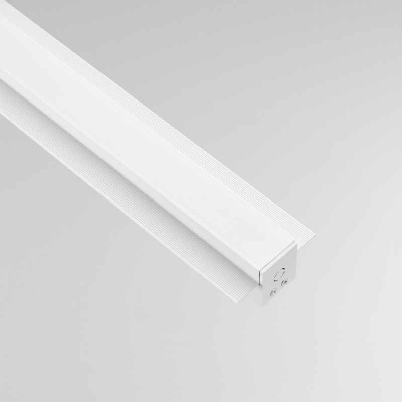 Rail magnétique encastré - Profond - Blanc - MAGNETIC 26